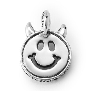 【现货】BWL官方正品 经典笑脸情侣桃心吊坠 银饰吊坠单坠男女