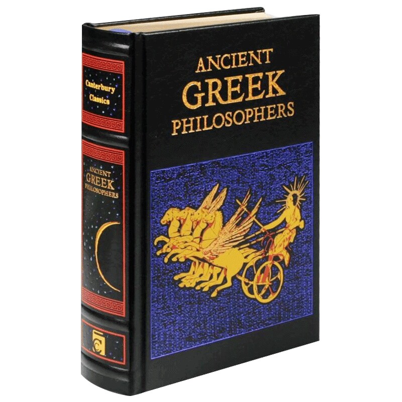 古希腊哲学家皮面精装 Leather Bound Classics Ancient Greek Philosophers 英文原版 Canterbury Classics