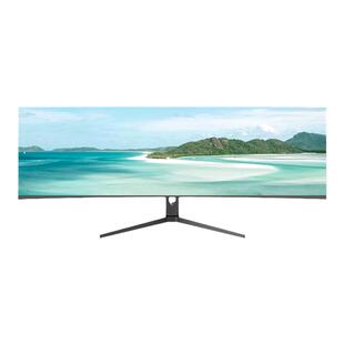 34寸带鱼屏4K144HZ曲面49/40寸带鱼屏显示器5K144hz32:9炒股专用