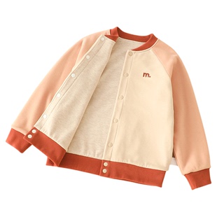 儿童棉服新款冬季女童棉衣拼色初中生校服内胆男童校服神器小棉袄