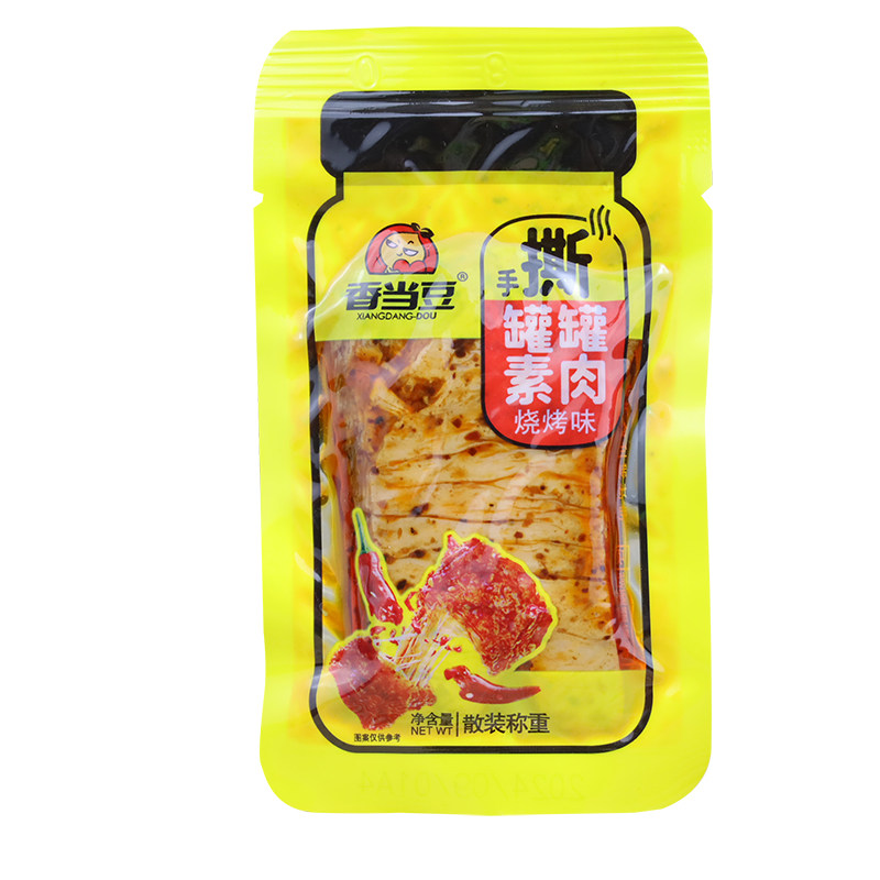 香当豆手撕罐罐素肉豆干