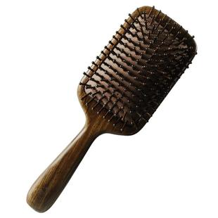 虞美人黑檀气垫梳按摩梳女气囊梳卷发木梳头皮檀木梳子生日礼物