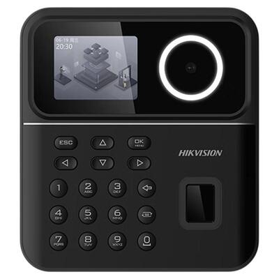 海康威视动态防假人脸识别考勤机