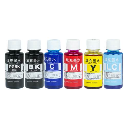 【顺丰】埃斯顿适用canon佳能ts6220打印机墨水 喷墨专用黑彩色连供油墨6220墨盒可加墨填充非原装6色ts9120