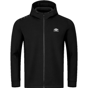 umbro茵宝弹力科技套装运动连帽外套空气层25新款复古夹克风衣男