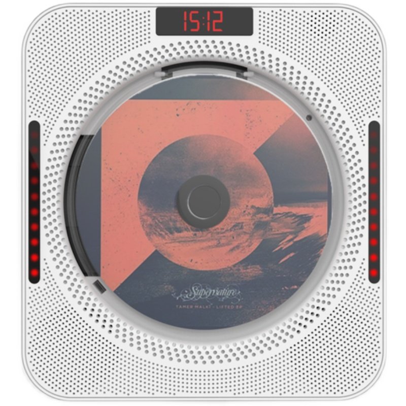 cd听专辑播放机复古光盘唱片壁挂蓝牙光碟英语ins同款音箱播放器