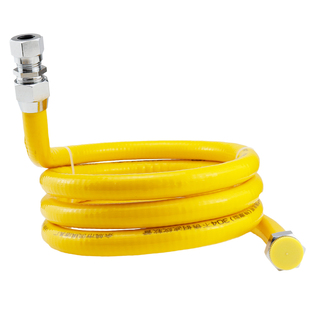 燃气热水器专用燃气管不锈钢波纹管煤气管软管防爆高压天然气灶管