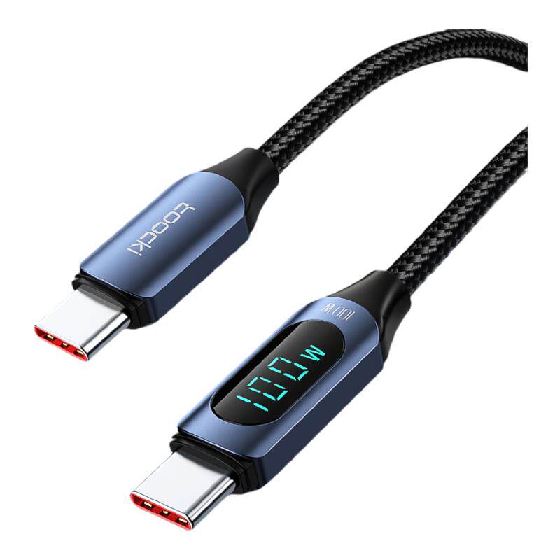 toocki图奇双头type-c数据线ipad平板pd100w超级快充ctoc适用于oppo安卓华为pura70小米电脑usb充电器线