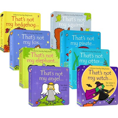 Usborne That's Not My Fox Elephant Angel squirrel Snowman Hamster train dinosaur lion 那不是我的  幼儿启蒙 英文原版