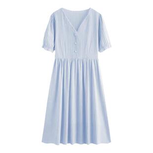 婧麒孕妇连衣裙夏款2026新款女气质夏季哺乳裙子宽松孕妇夏装长裙