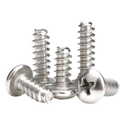 汉固威304平尾圆头自攻螺丝M1-M5