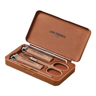 布朗熊指甲刀防飞溅修剪指甲钳剪女生儿童可爱家用套装2025新款