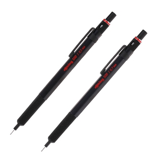 德国红环500自动铅笔带橡皮书写手绘图线稿建筑绘画素描金属握笔