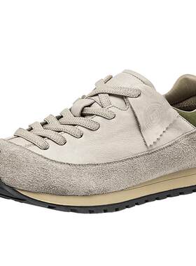 DCSHOES Moab 真皮德训鞋子男鞋2026秋超火山系阿甘鞋情侣休闲鞋