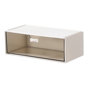 洗脸巾收纳盒镜柜下挂卫生间湿纸巾厕所废弃洗脸巾收纳架置物架