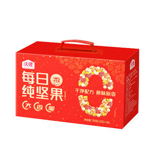 沃隆每日纯坚果沃隆纯坚果独立小包装全干果礼盒装过年春节送人的