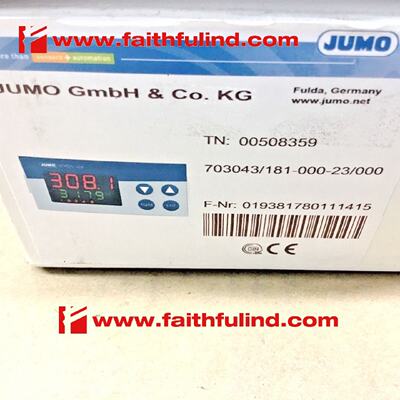 议价Jumo 00508359 久茂全新温度控制器 703043/181-000-23 dTRON
