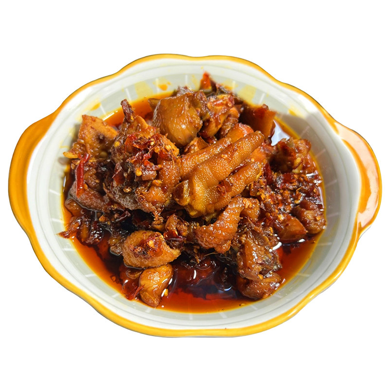 贵州辣子鸡贵阳遵义特产美食柴火鸡手工炒制鸡肉熟食真空即食袋装