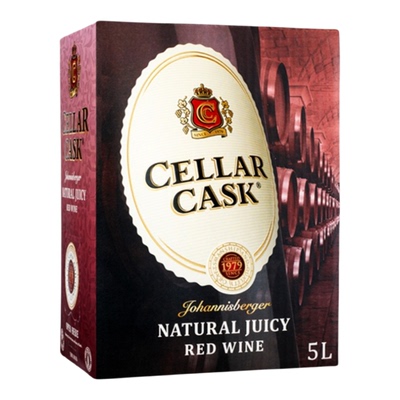 CELLAR CASK南非约堡红5升盒装瓶装系列甜酒玫瑰红葡萄酒煮热红酒