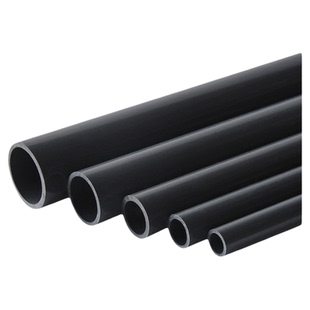 UPVC管道pvc给水管材国标美标化工级日标排水深灰浅灰黑色硬管子