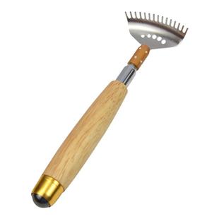 可伸缩不求人痒痒挠抓痒神器老头乐抓背小扒子实木耙子加宽挠头