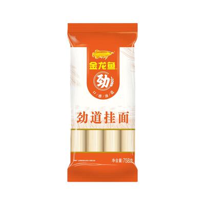 金龙鱼家常系列劲道挂面758g*3包 家用挂面劲道爽口粗细挂面