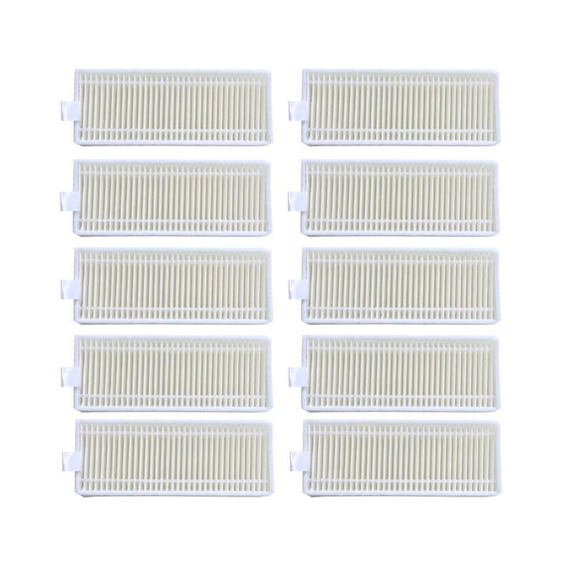 10个装适配科沃斯魔卡S/CR330/CR333/DC43扫地机配件过滤网滤芯