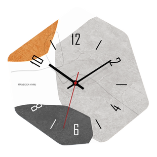 北欧钟表挂钟客厅2025新款装饰时尚艺术创意挂墙时钟石英钟表家用