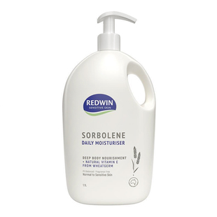 澳洲代购原装redwin 舒博伦舒缓保湿修复滋润乳液1L无香料无刺激