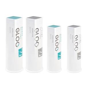 日本KOKUYO国誉固体胶GLOO变色胶棒直角胶高粘度小学生专用创意儿童手工强力方形固态胶水透明女学习文具大赏