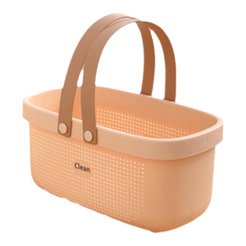 洗澡提篮手提篮拎篮子洗浴筐洗漱筐浴室用品收纳盒女男士澡蓝宿舍