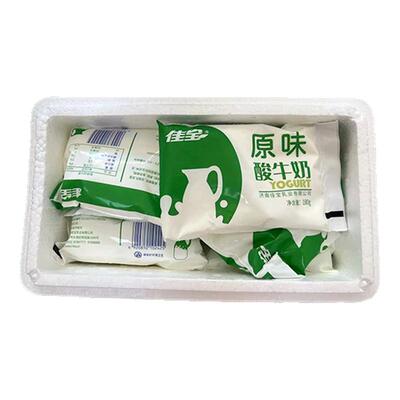 佳宝 高钙酸奶 风味发酵乳酸牛奶袋装160g整箱（原箱发货）b