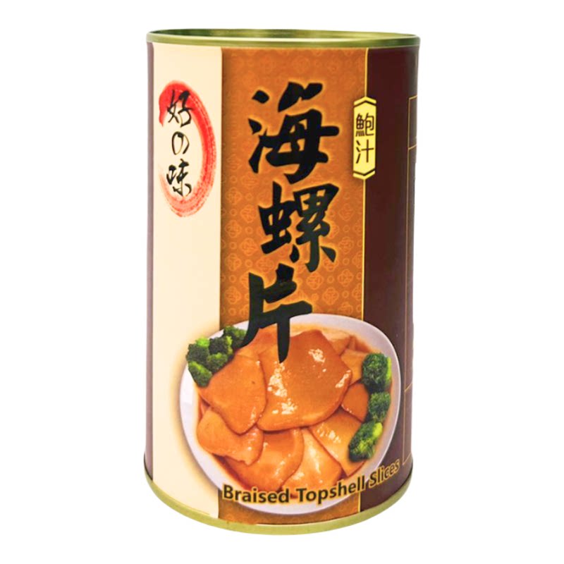 好之味香港鲍汁海螺片425克养生滋补强身益脑养颜即食螺片Q弹爽滑