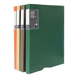 a4文件夹透明插页30/60页资料册文件夹资料夹分页多层合同档案夹乐谱夹 谱夹学生奖状收集册画夹试卷袋