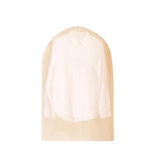 欧根纱透气衣服防尘罩挂式透明家用大衣羽绒服全封闭拉链挂衣罩套