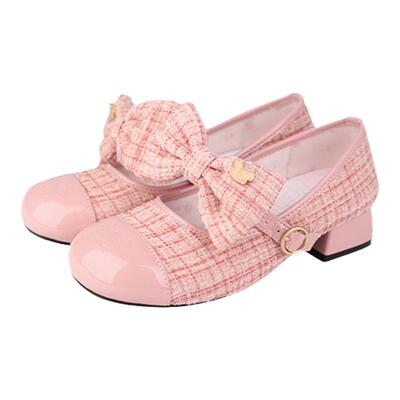 玛丽珍蝴蝶结小香风单鞋