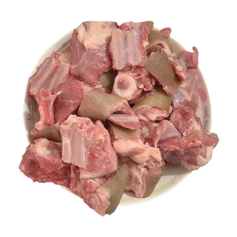 新鲜带皮羊排带皮羊肋排肉带骨羊肉羊腿整羊切块3/4/5斤国产内蒙