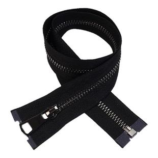 5号单开金属拉链黑色铜齿高档羽绒服棉服皮夹克外套开尾拉锁配件