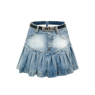 BeQueenStory25早秋新款灰咖一字肩设计感七分袖针织衫修身打底