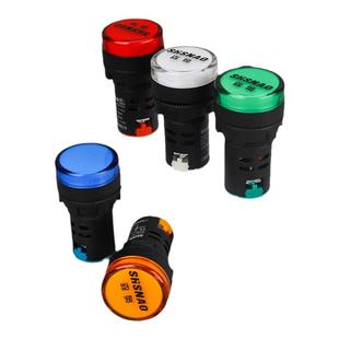 森奥LED电源指示灯AD16-22DS开孔22mm通用220V380V24配电箱信号灯