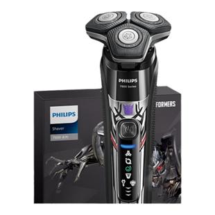 飞利浦男士电动剃须刀S7618变形金刚威震天联名款礼盒净剃送礼品