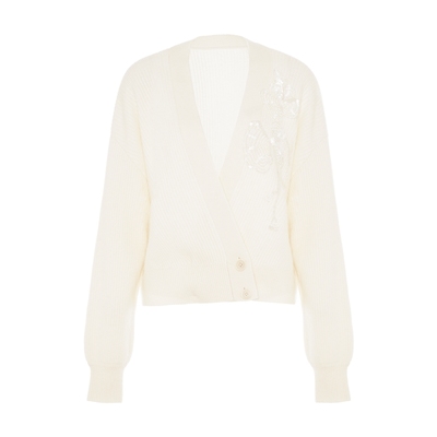 【福利】LYNEE 蝴蝶兰交叠领针织开衫