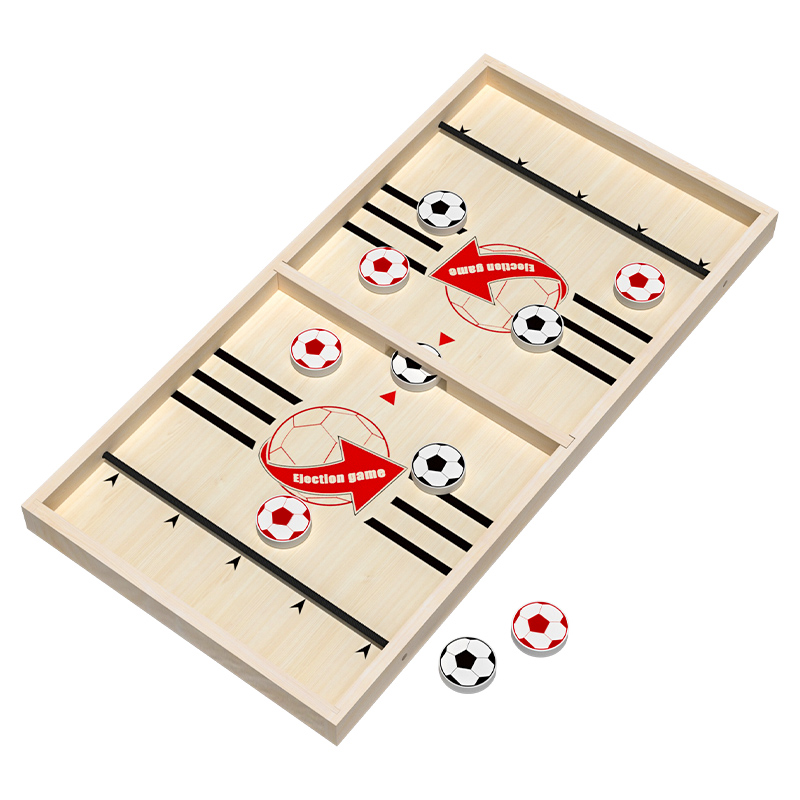 双人对战木质弹弹棋桌游儿童桌面游戏弹射亲子互动玩具益智类两人