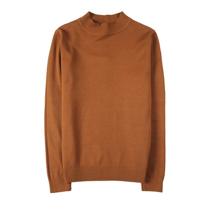 半高领休闲百搭打底毛衣针织衫