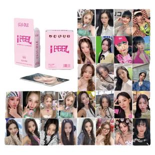 韩团IVE gilde blackpink小卡镭射专辑lomo小卡片自印非官方正版
