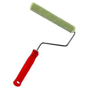 绿色拇指小滚筒4寸/6寸超短毛羊毛滚筒4mm细绒艺术漆滚筒刷油漆刷