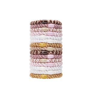 L. ERICKSON/莱丽克森高弹力舒适发圈桶15根头绳发圈