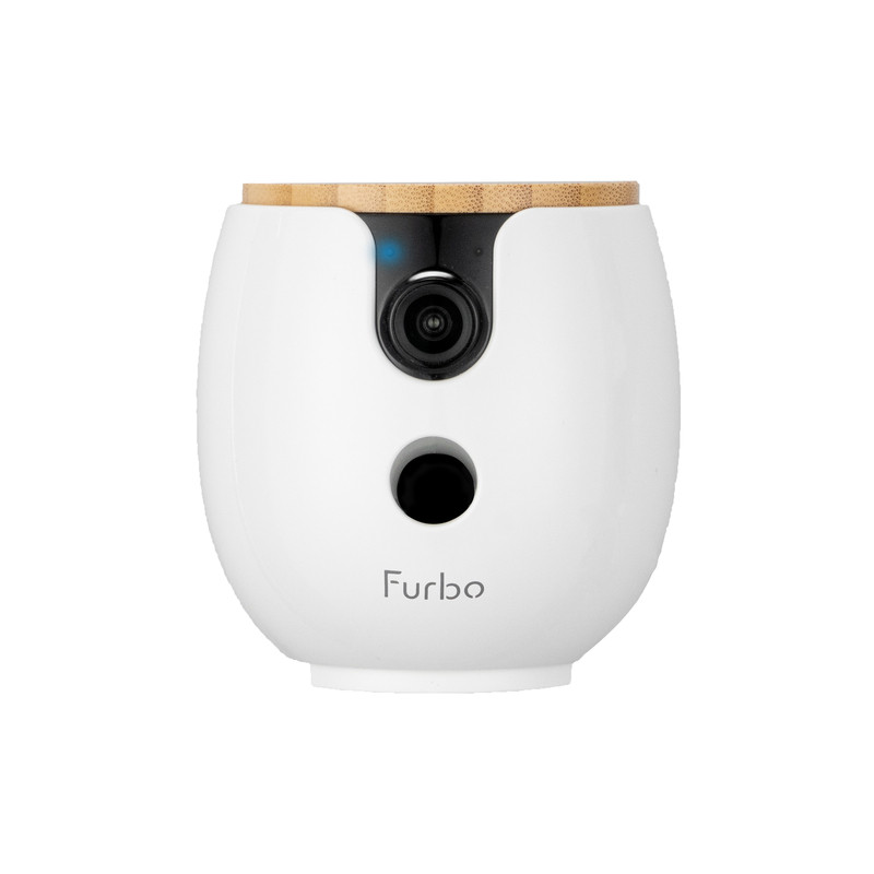 Furbo Mini宠物摄像机AI互动监控狗狗猫咪摄像头360度旋转广角