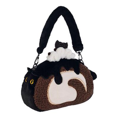 厘米星球可爱毛绒小猫斜挎手提包