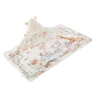 儿童浴巾速干吸水不掉毛婴儿洗澡裹巾男女宝宝带帽斗篷可穿式浴袍